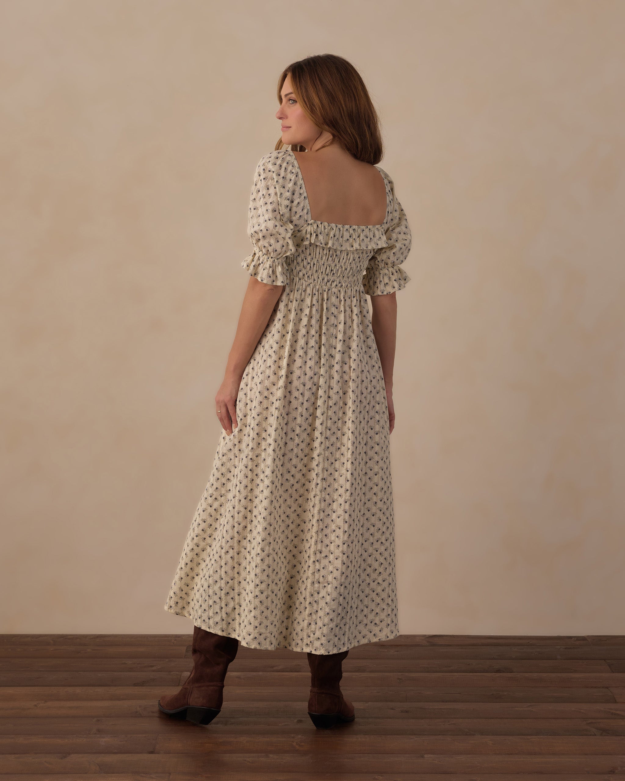 Women's Birdie Dress Vintage Fleur