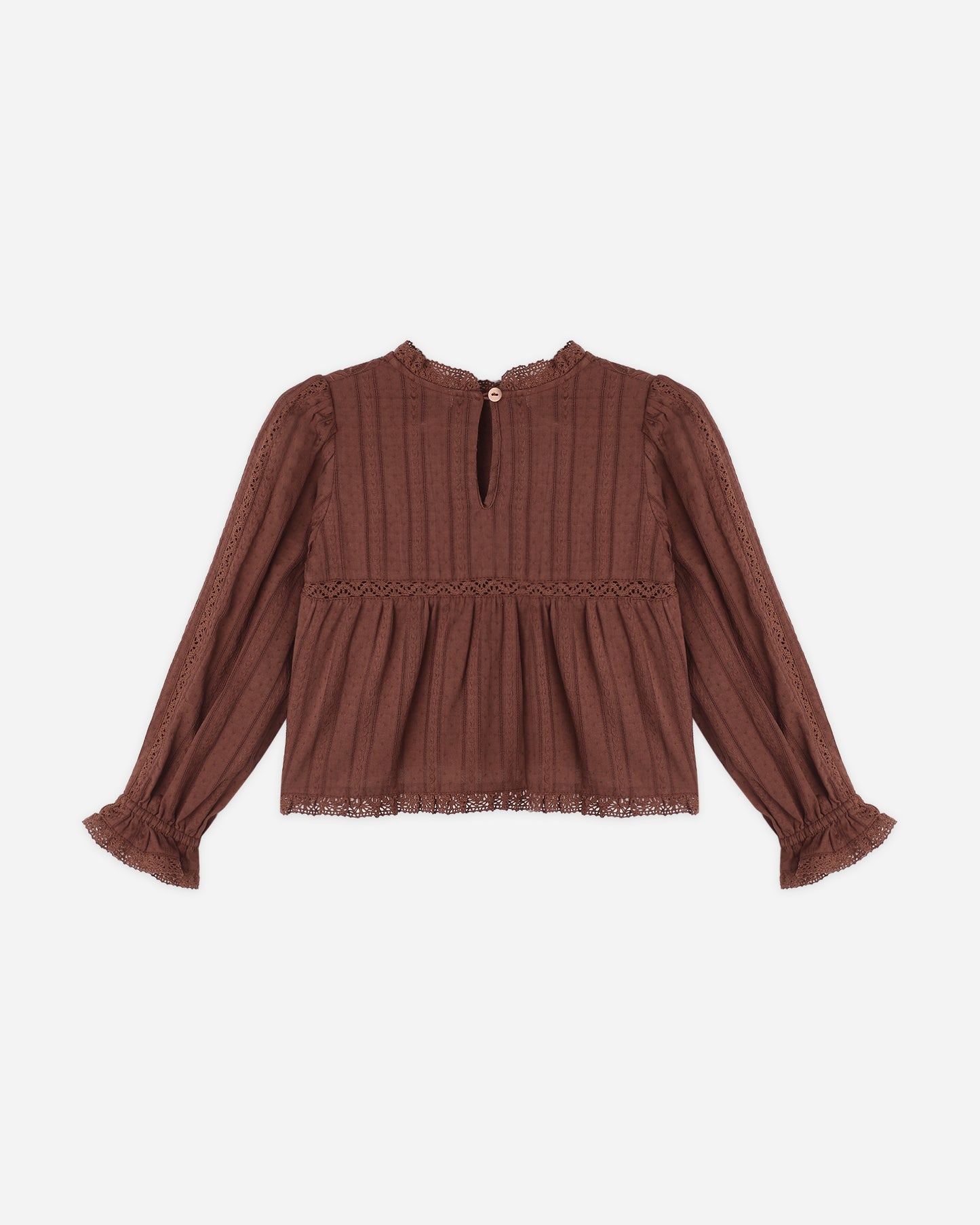 Cecile Blouse Mulberry - Rylee + Cru | Kids Clothes | Trendy Baby Clothes | Modern Infant Outfits |