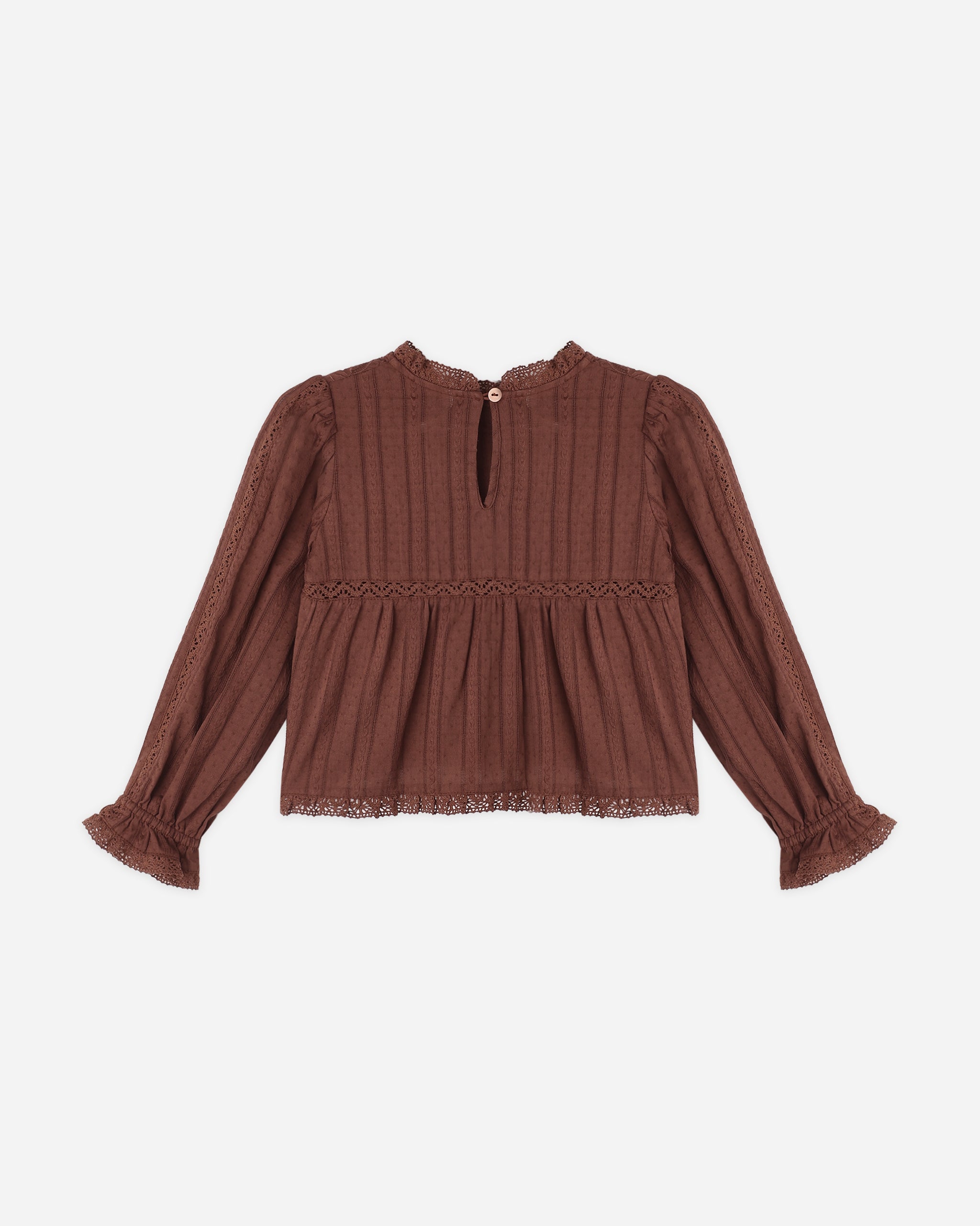 Cecile Blouse Mulberry - Rylee + Cru | Kids Clothes | Trendy Baby Clothes | Modern Infant Outfits |