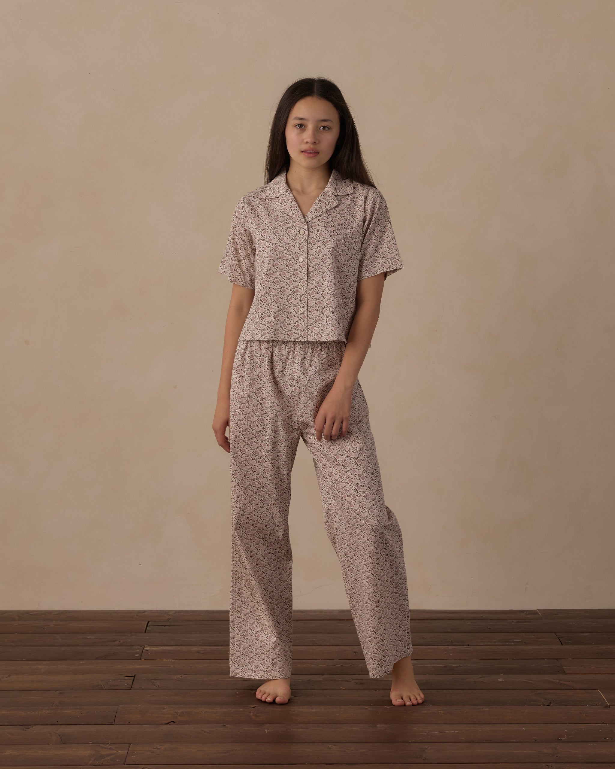 Teen Woven Pajama Set Primrose - Rylee + Cru | Kids Clothes | Trendy Baby Clothes | Modern Infant Outfits |