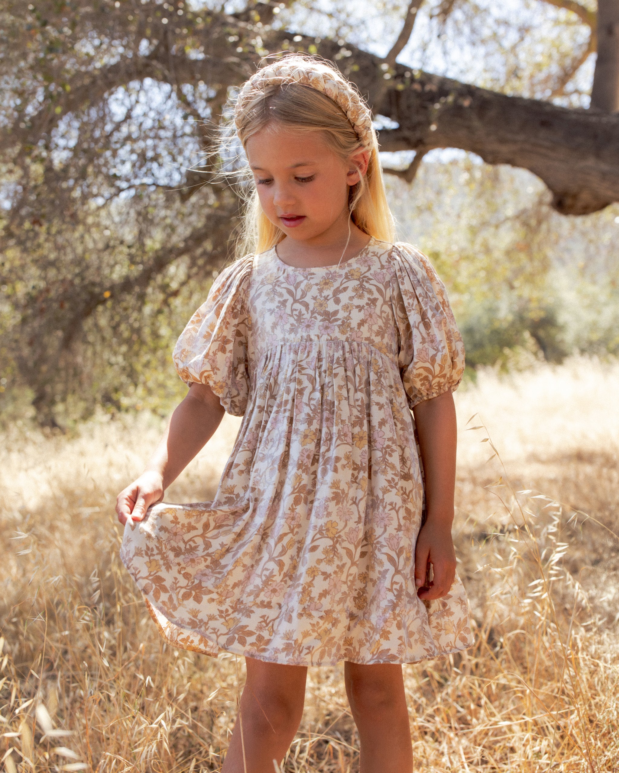 Luna Dress Wildflower - Rylee + Cru | Kids Clothes | Trendy Baby Clothes | Modern Infant Outfits |