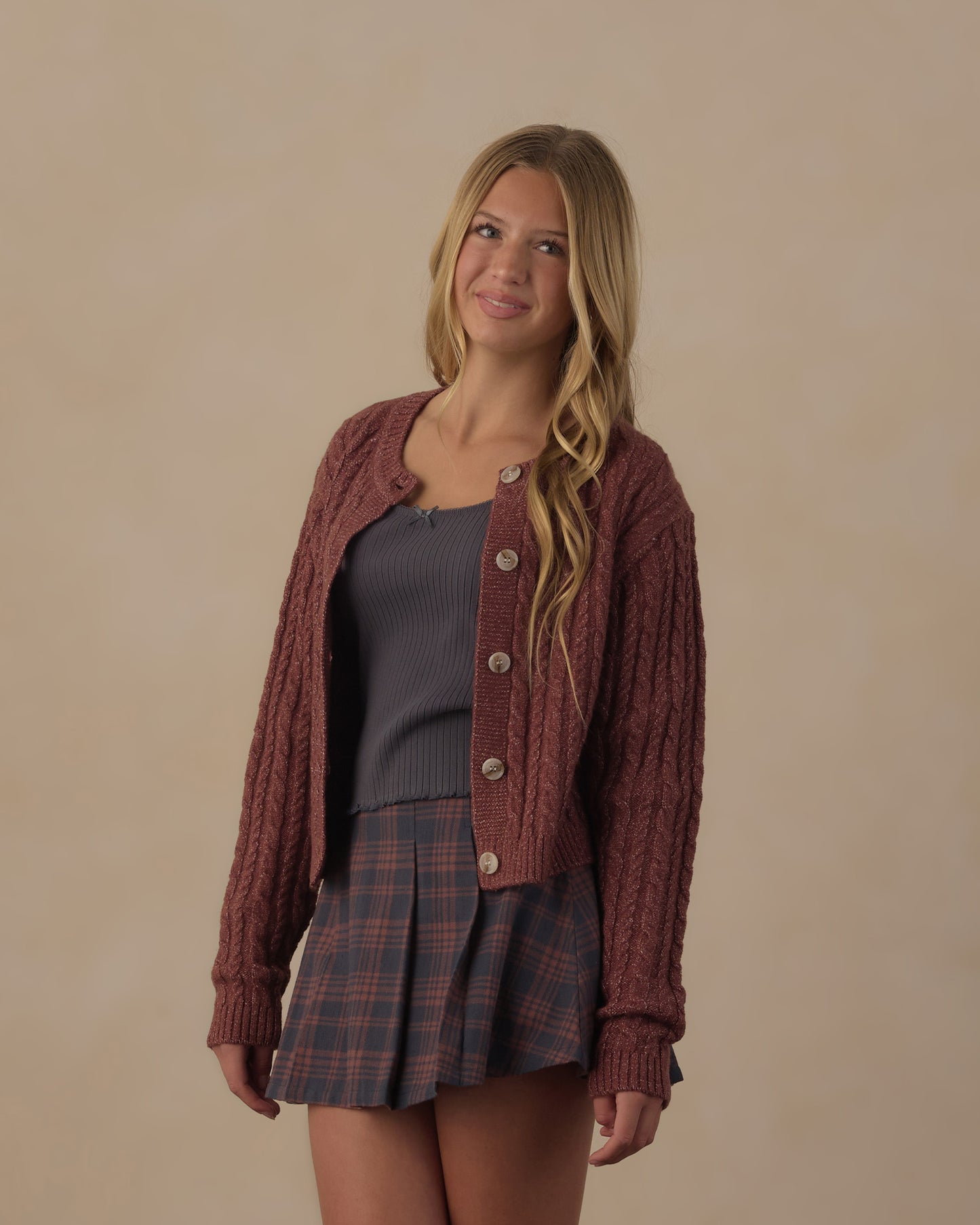 Teen Cheyenne Cardigan Mulberry - Rylee + Cru | Kids Clothes | Trendy Baby Clothes | Modern Infant Outfits |