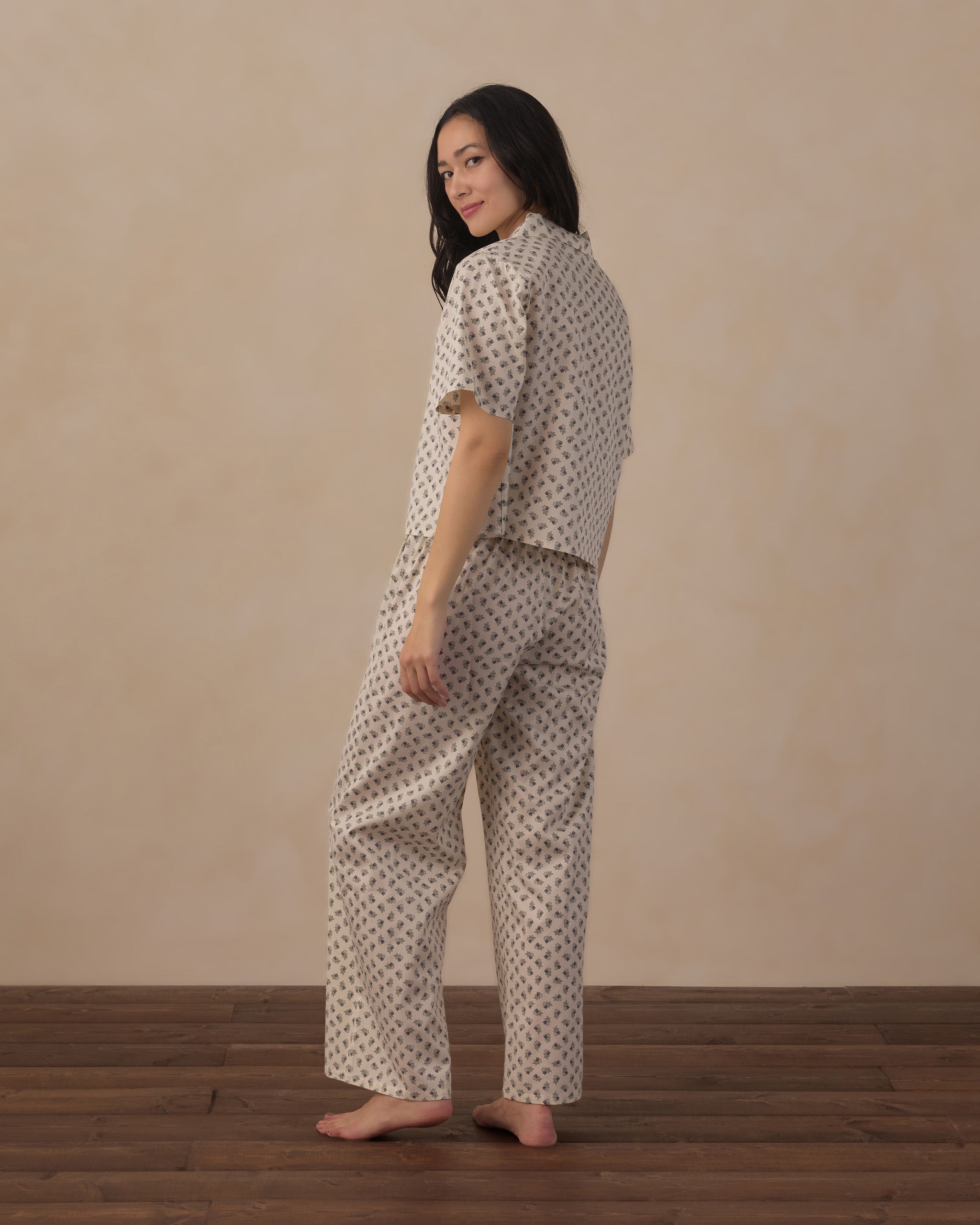 Women's Woven Pajama Set Vintage Fleur - Rylee + Cru | Kids Clothes | Trendy Baby Clothes | Modern Infant Outfits |