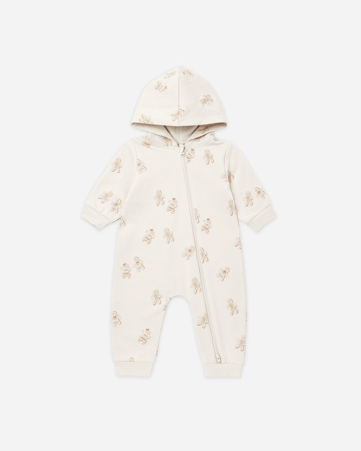 Hooded Jumpsuit Gingerbread - Rylee + Cru | Kids Clothes | Trendy Baby Clothes | Modern Infant Outfits |