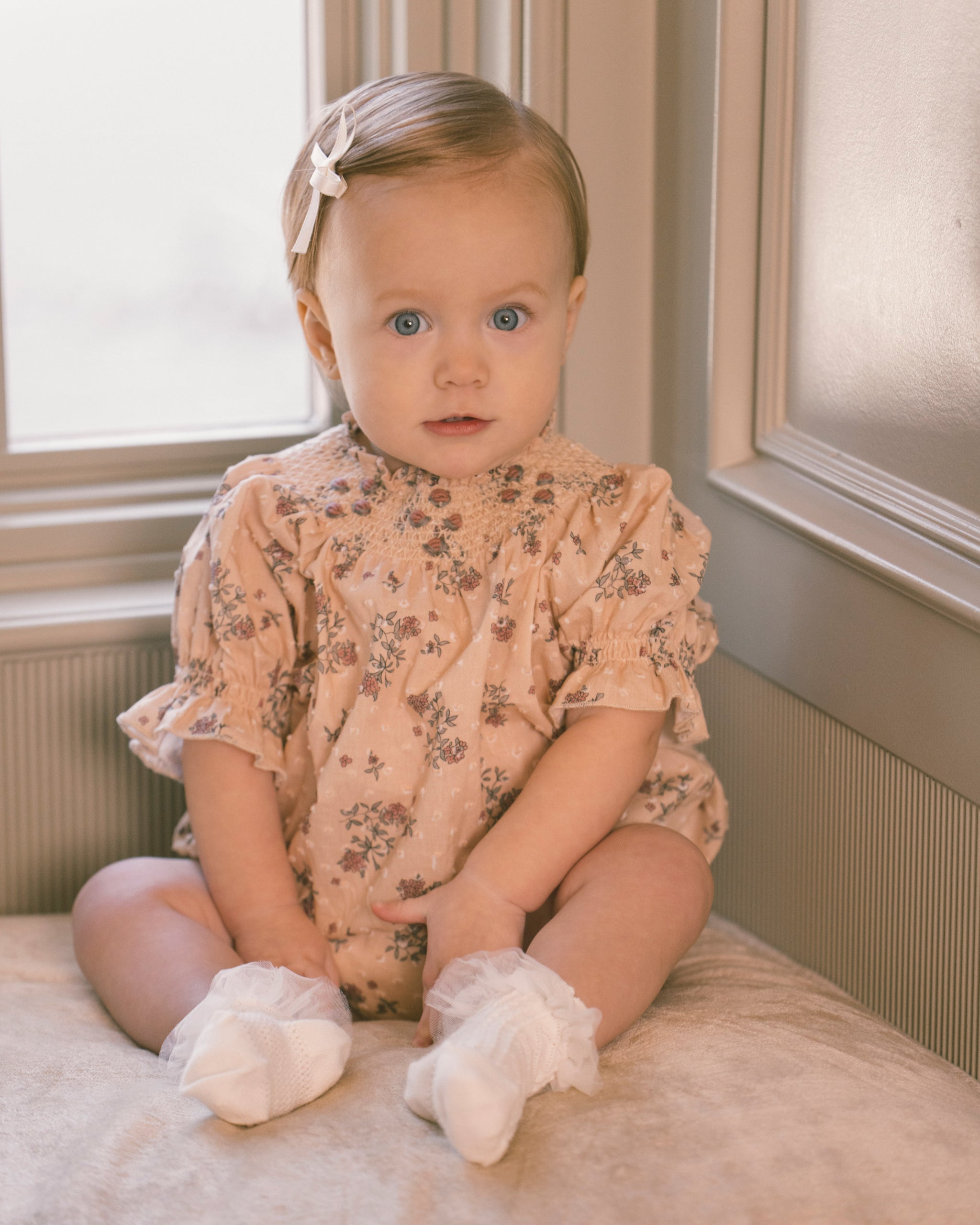 Ruffle Socks Spice, Ivory - Rylee + Cru | Kids Clothes | Trendy Baby Clothes | Modern Infant Outfits |