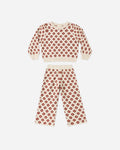 Jacquard Knit Set Poinsettia - Rylee + Cru | Kids Clothes | Trendy Baby Clothes | Modern Infant Outfits |