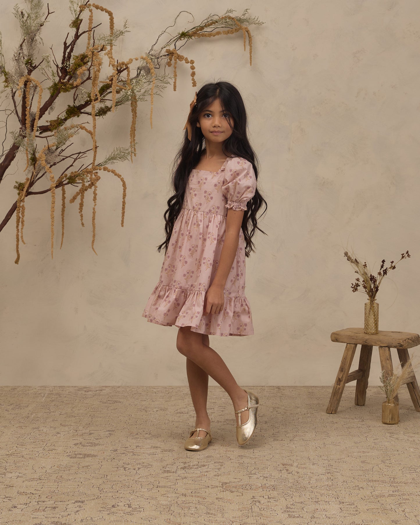 Louella Dress Florentine - Rylee + Cru | Kids Clothes | Trendy Baby Clothes | Modern Infant Outfits |