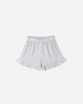 Ruffle Shorts Dusty Blue - Rylee + Cru | Kids Clothes | Trendy Baby Clothes | Modern Infant Outfits |