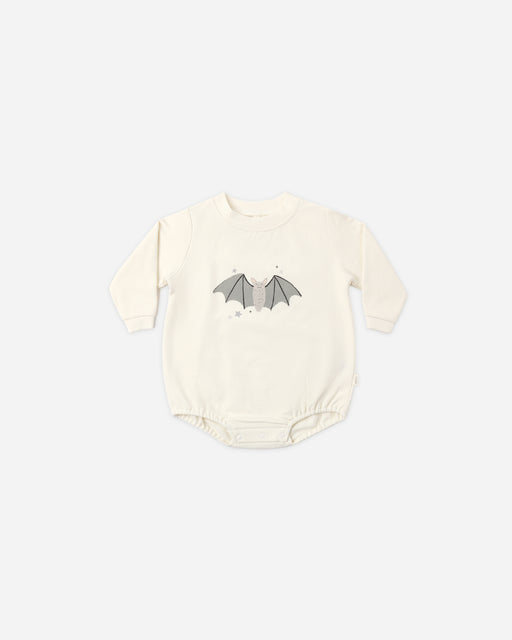 Crewneck Bubble Romper Baby Bat - Rylee + Cru | Kids Clothes | Trendy Baby Clothes | Modern Infant Outfits |