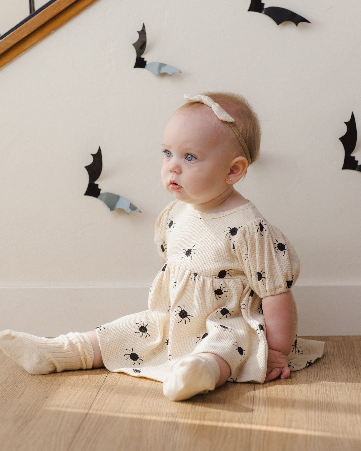 Darla Dress Bitsy Spider - Rylee + Cru | Kids Clothes | Trendy Baby Clothes | Modern Infant Outfits |