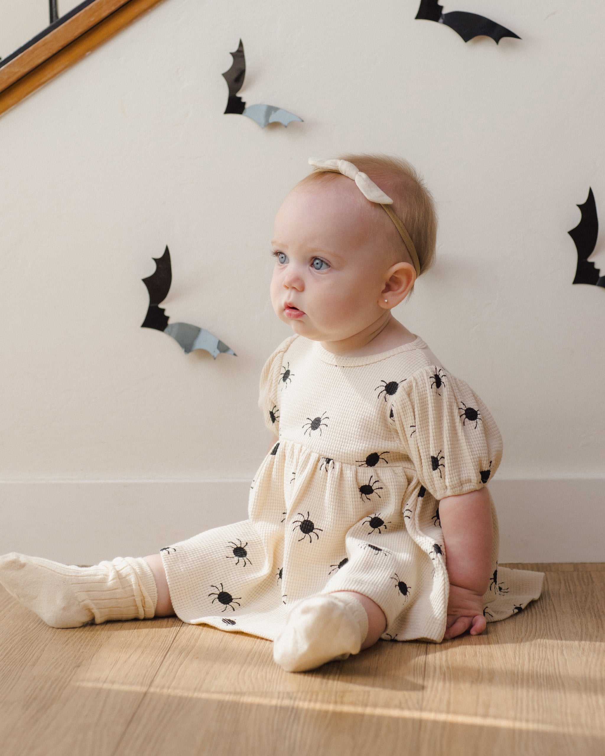 Darla Dress Bitsy Spider - Rylee + Cru | Kids Clothes | Trendy Baby Clothes | Modern Infant Outfits |