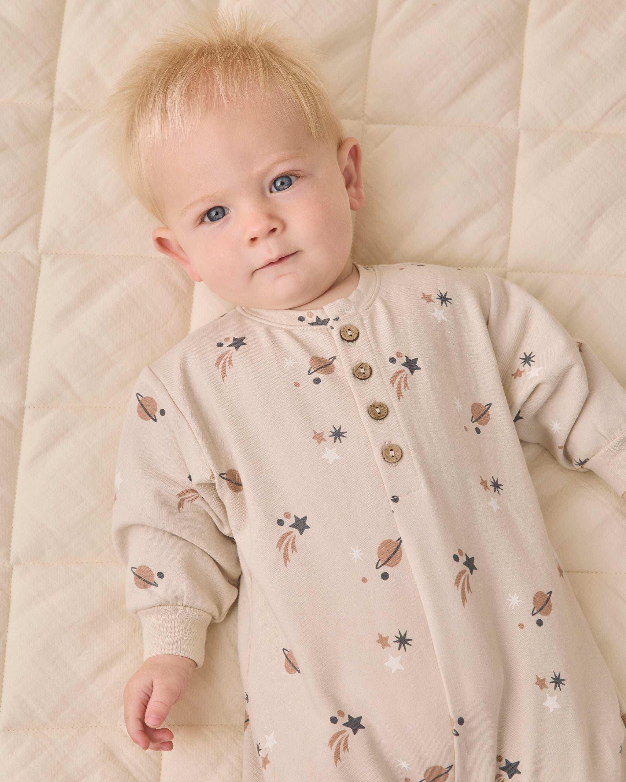 Relaxed Fleece Jumpsuit Space – Quincy Mae