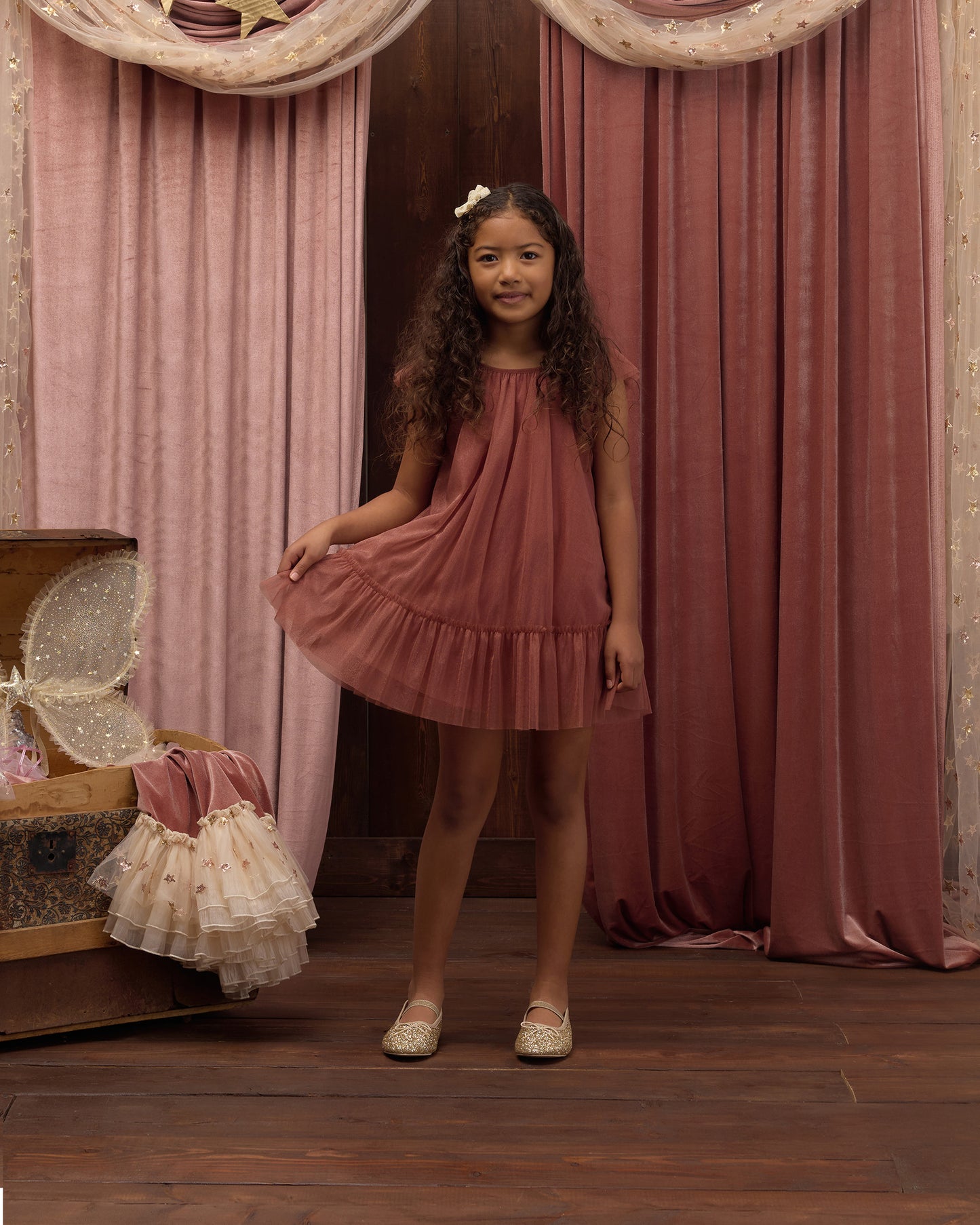 Edie Dress Spice - Rylee + Cru | Kids Clothes | Trendy Baby Clothes | Modern Infant Outfits |