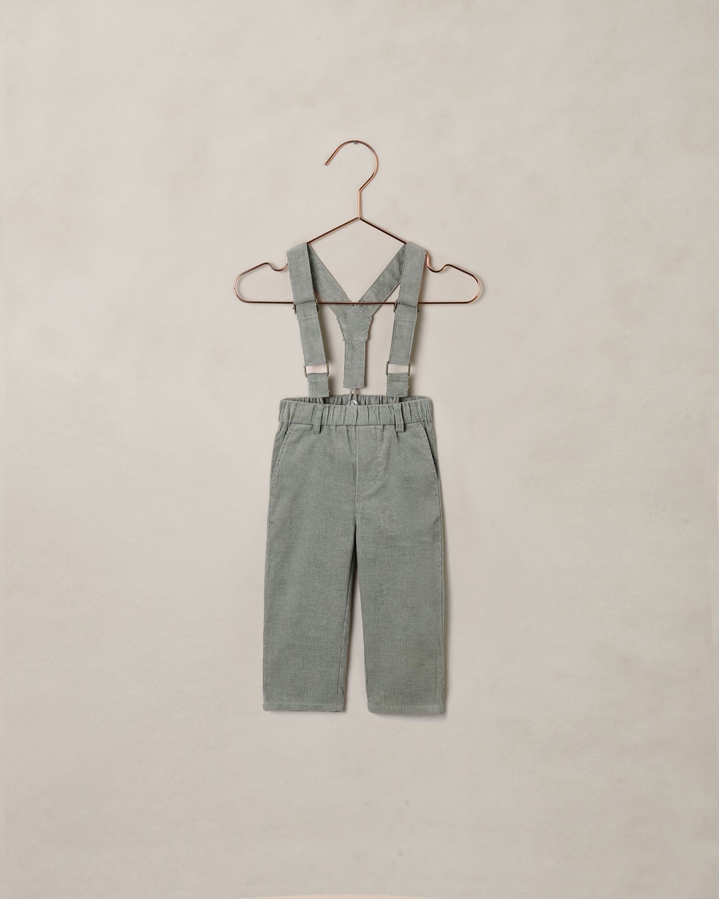 Suspender Pant Eucalyptus - Rylee + Cru | Kids Clothes | Trendy Baby Clothes | Modern Infant Outfits |