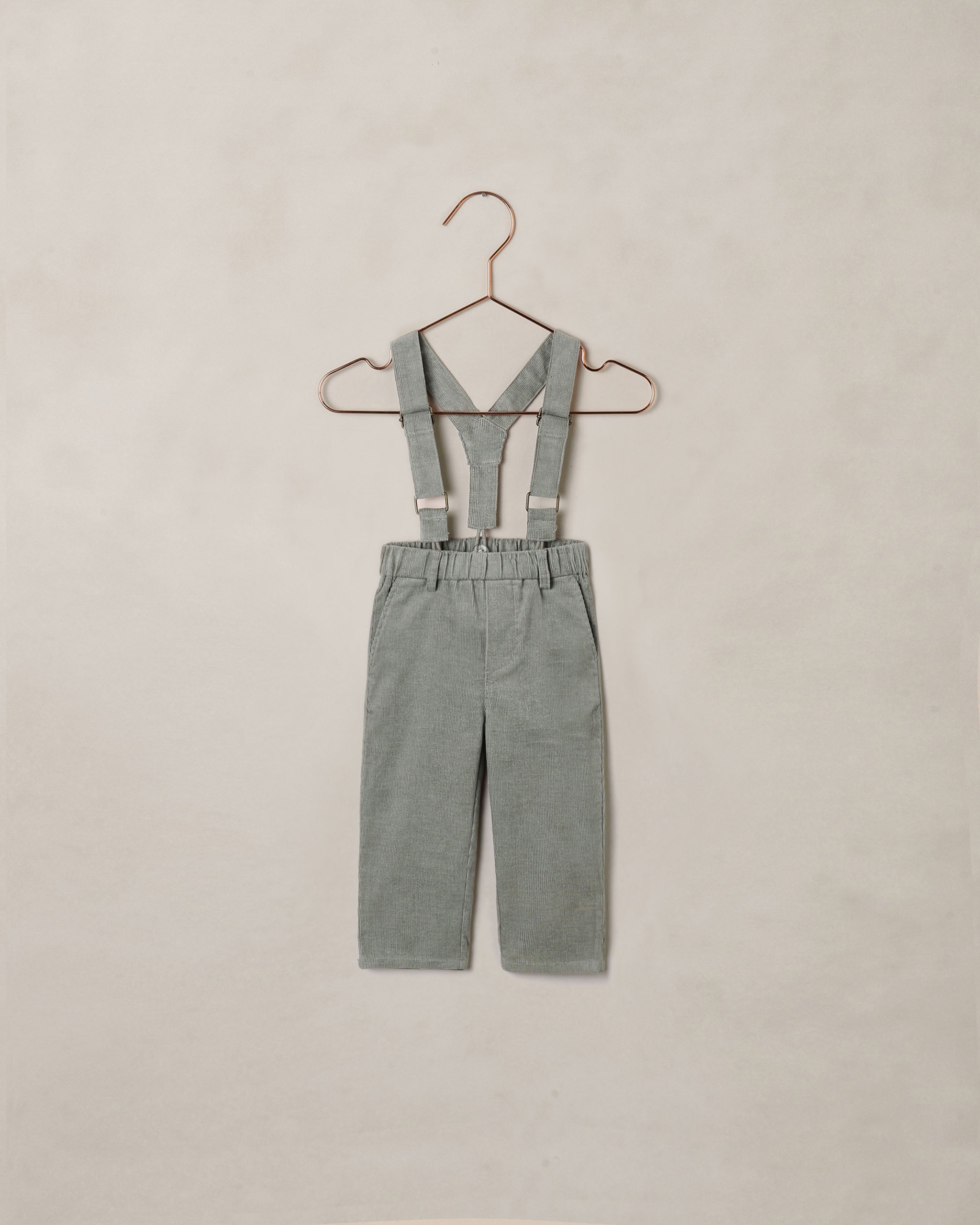 Suspender Pant Eucalyptus - Rylee + Cru | Kids Clothes | Trendy Baby Clothes | Modern Infant Outfits |