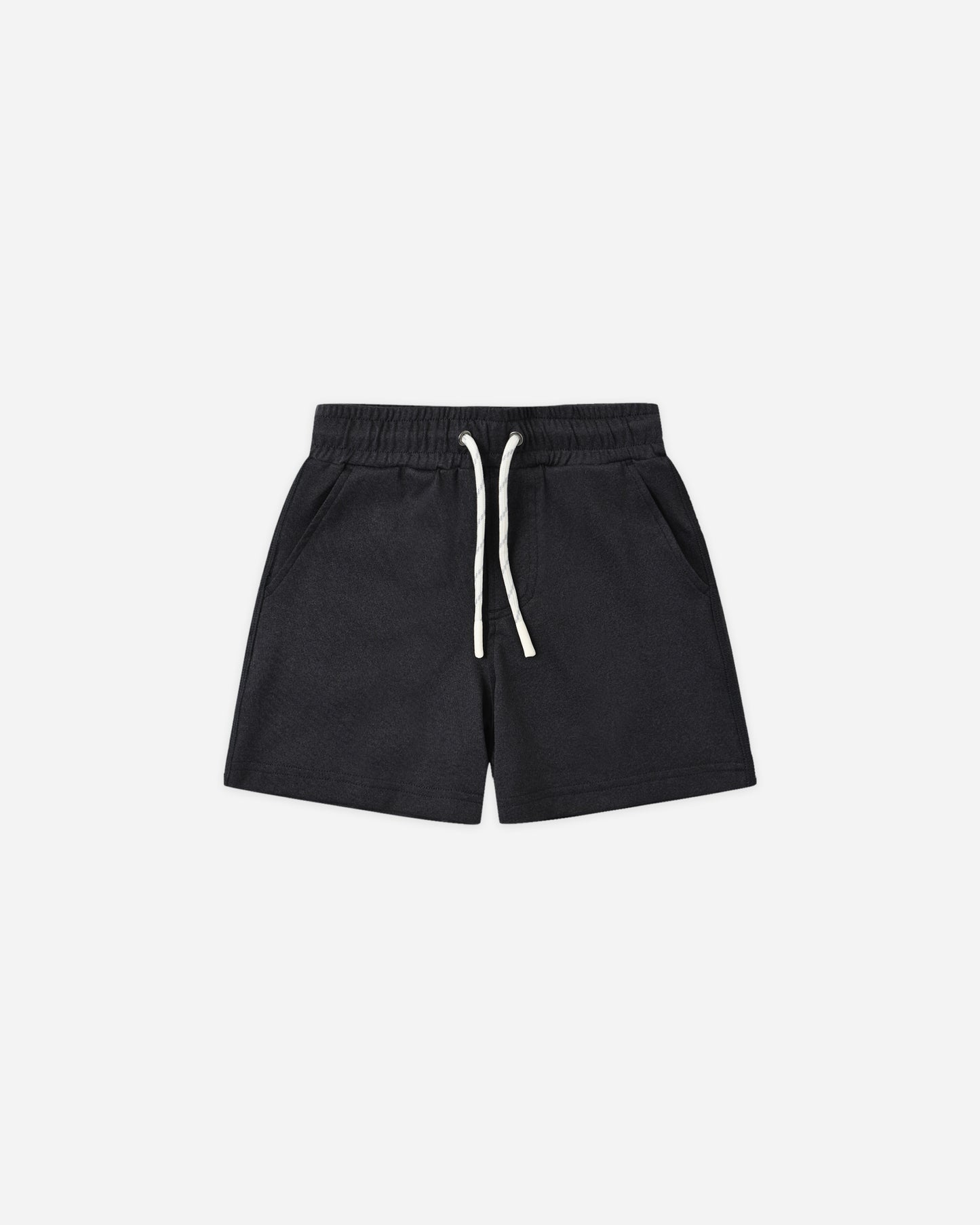 Oceanside Tech Short Heathered Black - Rylee + Cru | Kids Clothes | Trendy Baby Clothes | Modern Infant Outfits |