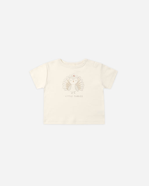 Boxy Tee Little Turkey - Rylee + Cru | Kids Clothes | Trendy Baby Clothes | Modern Infant Outfits |