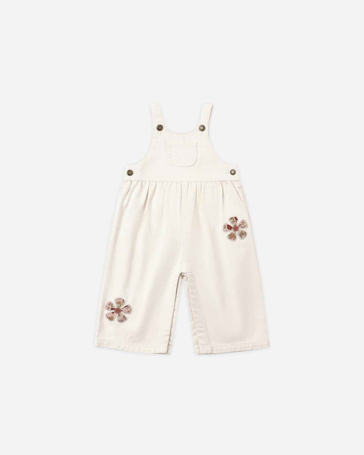 Wide Leg Overall Daisy Patches - Rylee + Cru | Kids Clothes | Trendy Baby Clothes | Modern Infant Outfits |
