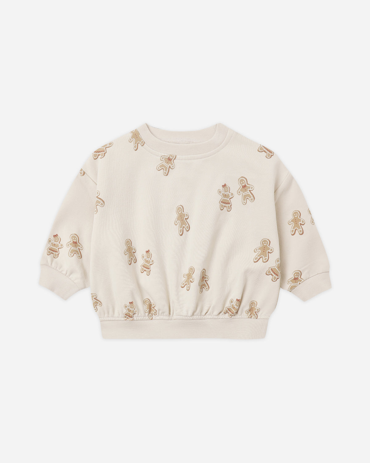 Relaxed Fleece Sweatshirt Gingerbread - Rylee + Cru | Kids Clothes | Trendy Baby Clothes | Modern Infant Outfits |
