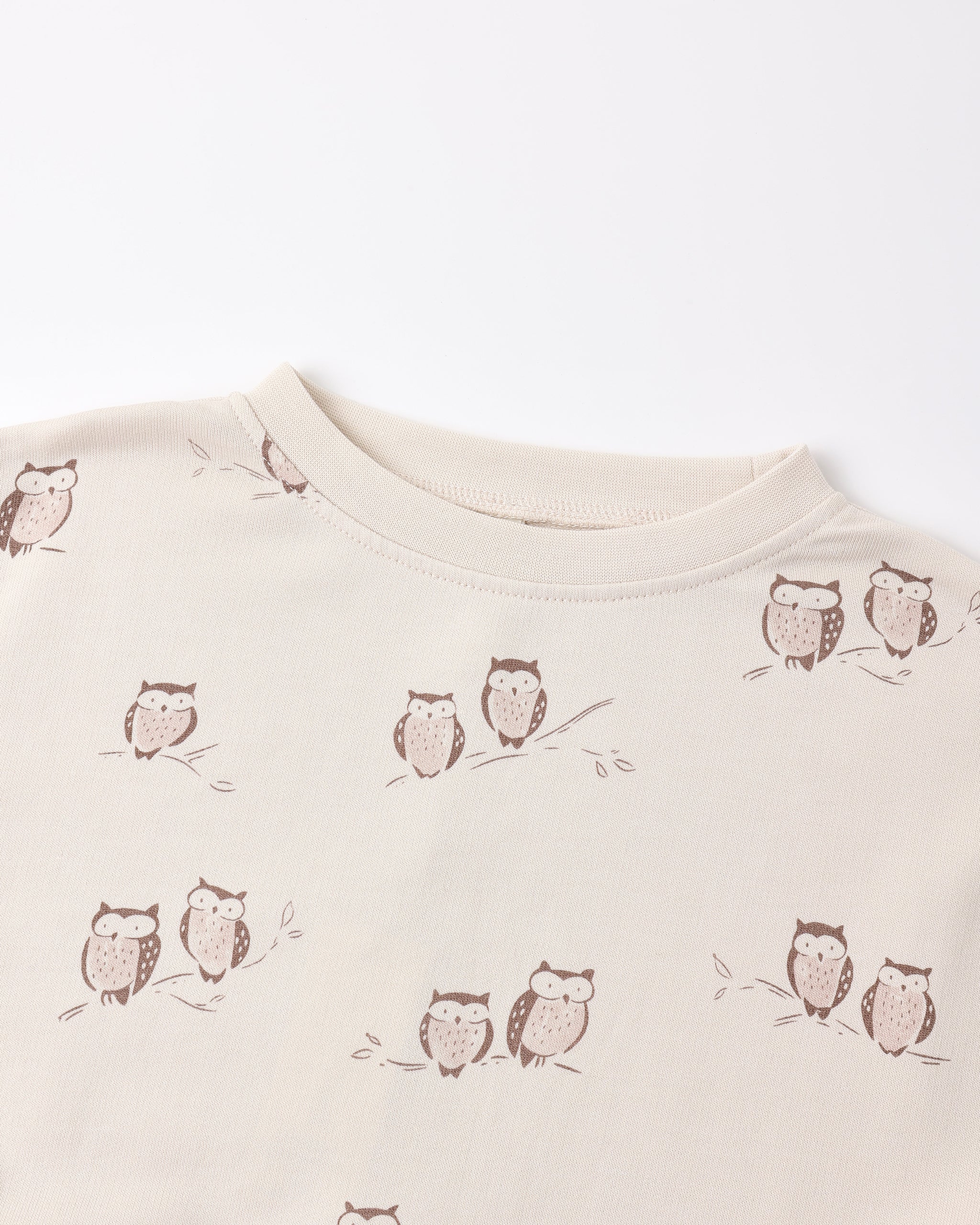 Relaxed Sweatshirt Owls - Rylee + Cru | Kids Clothes | Trendy Baby Clothes | Modern Infant Outfits |