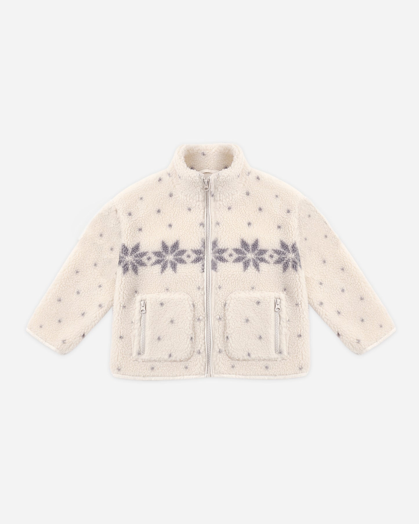 Felix Jacket Natural Fair Isle - Rylee + Cru | Kids Clothes | Trendy Baby Clothes | Modern Infant Outfits |