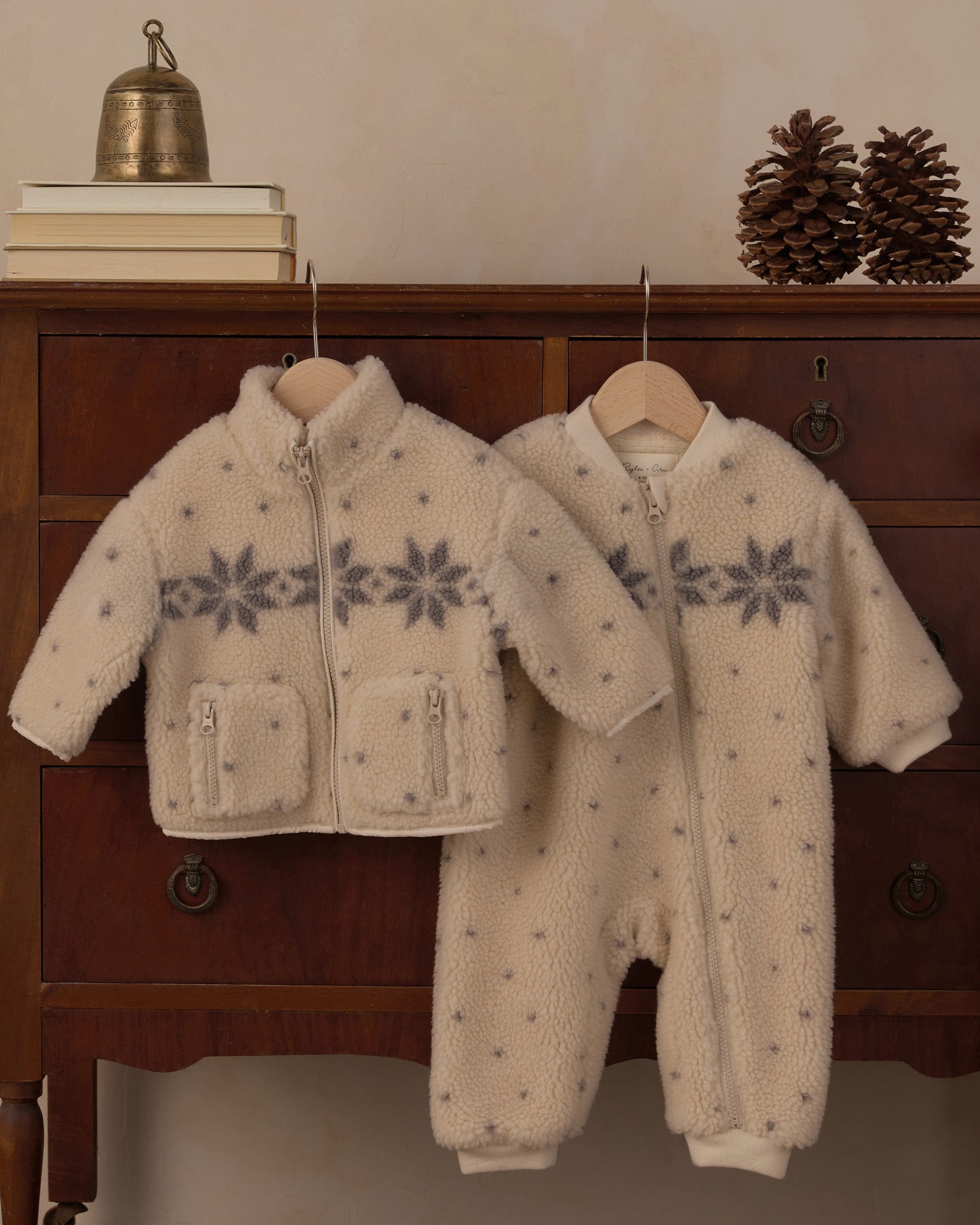 Felix Jacket Natural Fair Isle - Rylee + Cru | Kids Clothes | Trendy Baby Clothes | Modern Infant Outfits |