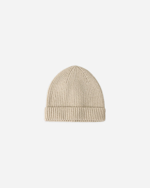 Beanie Heathered Parchment - Rylee + Cru | Kids Clothes | Trendy Baby Clothes | Modern Infant Outfits |