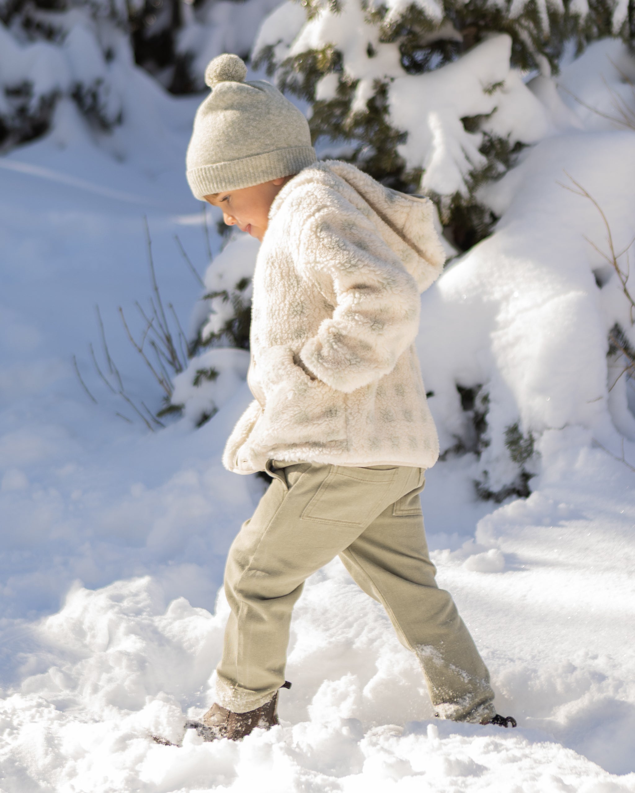 Lodge Jacket  Sage Check - Rylee + Cru | Kids Clothes | Trendy Baby Clothes | Modern Infant Outfits |