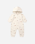 Hooded Jumpsuit Holiday Drive - Rylee + Cru | Kids Clothes | Trendy Baby Clothes | Modern Infant Outfits |