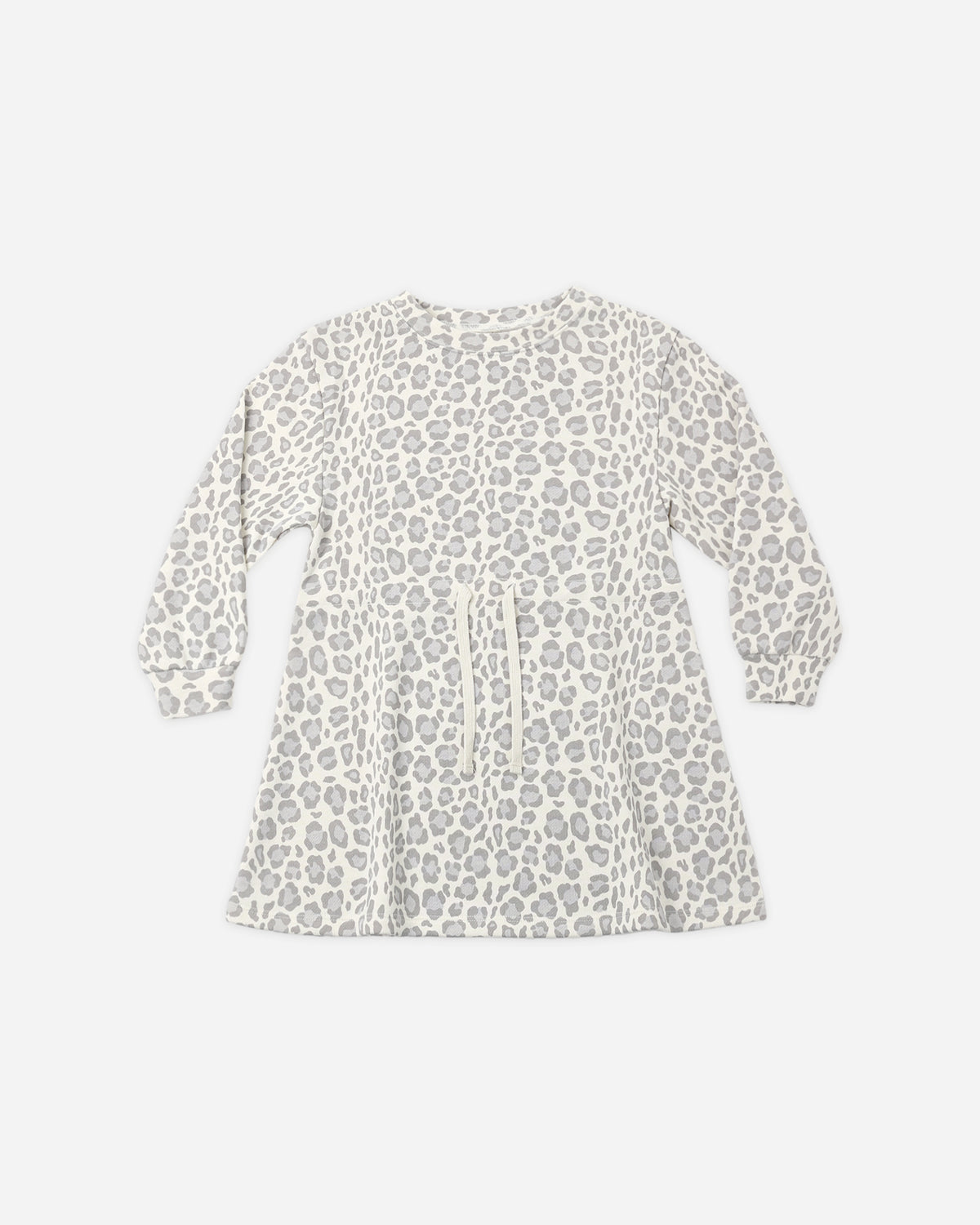Tate Dress Blue Leopard - Rylee + Cru | Kids Clothes | Trendy Baby Clothes | Modern Infant Outfits |