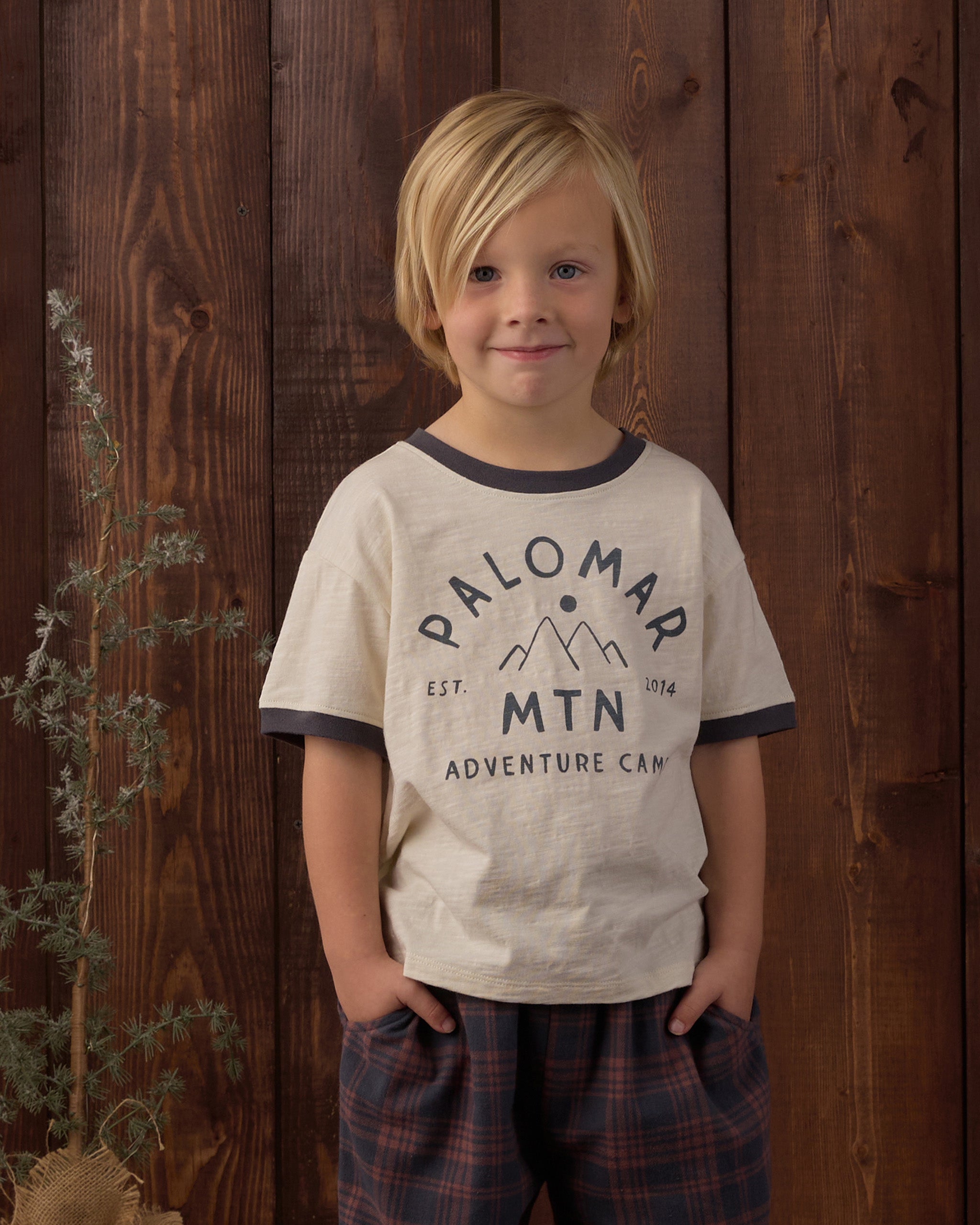 Ringer Tee Palomar Mountain - Rylee + Cru | Kids Clothes | Trendy Baby Clothes | Modern Infant Outfits |