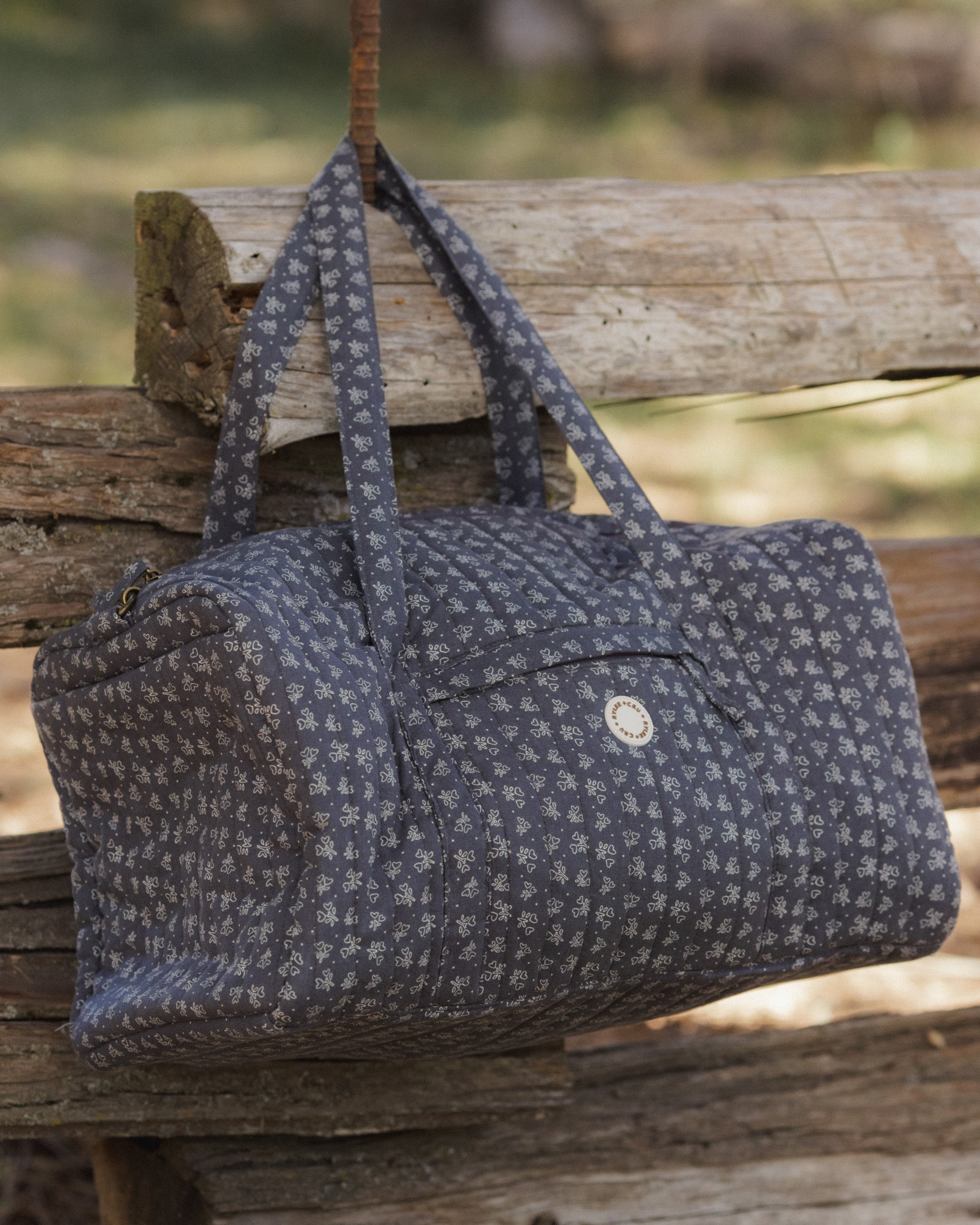 Weekender Bag Heart Ditsy - Rylee + Cru | Kids Clothes | Trendy Baby Clothes | Modern Infant Outfits |