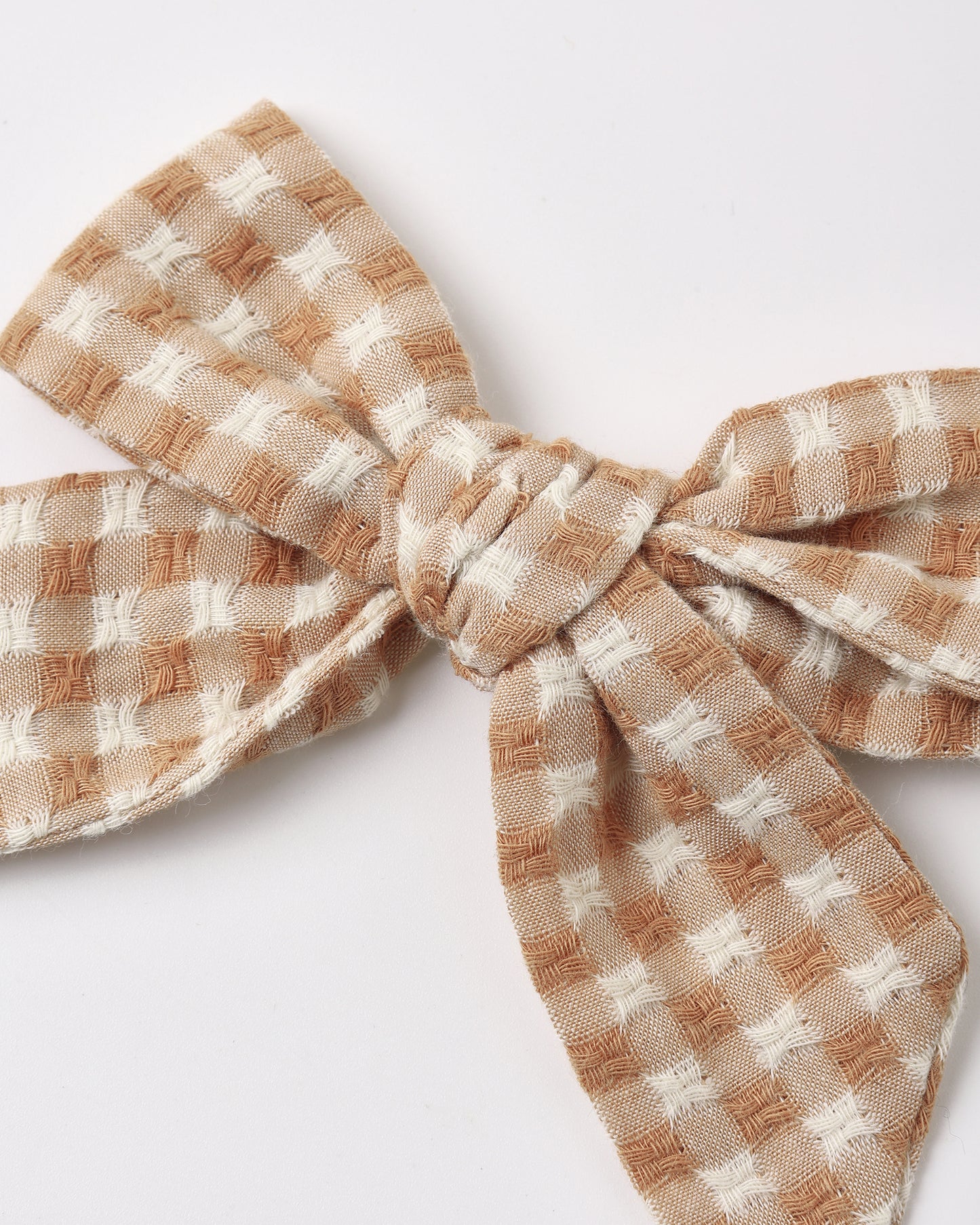 Bow Fawn Gingham - Rylee + Cru | Kids Clothes | Trendy Baby Clothes | Modern Infant Outfits |