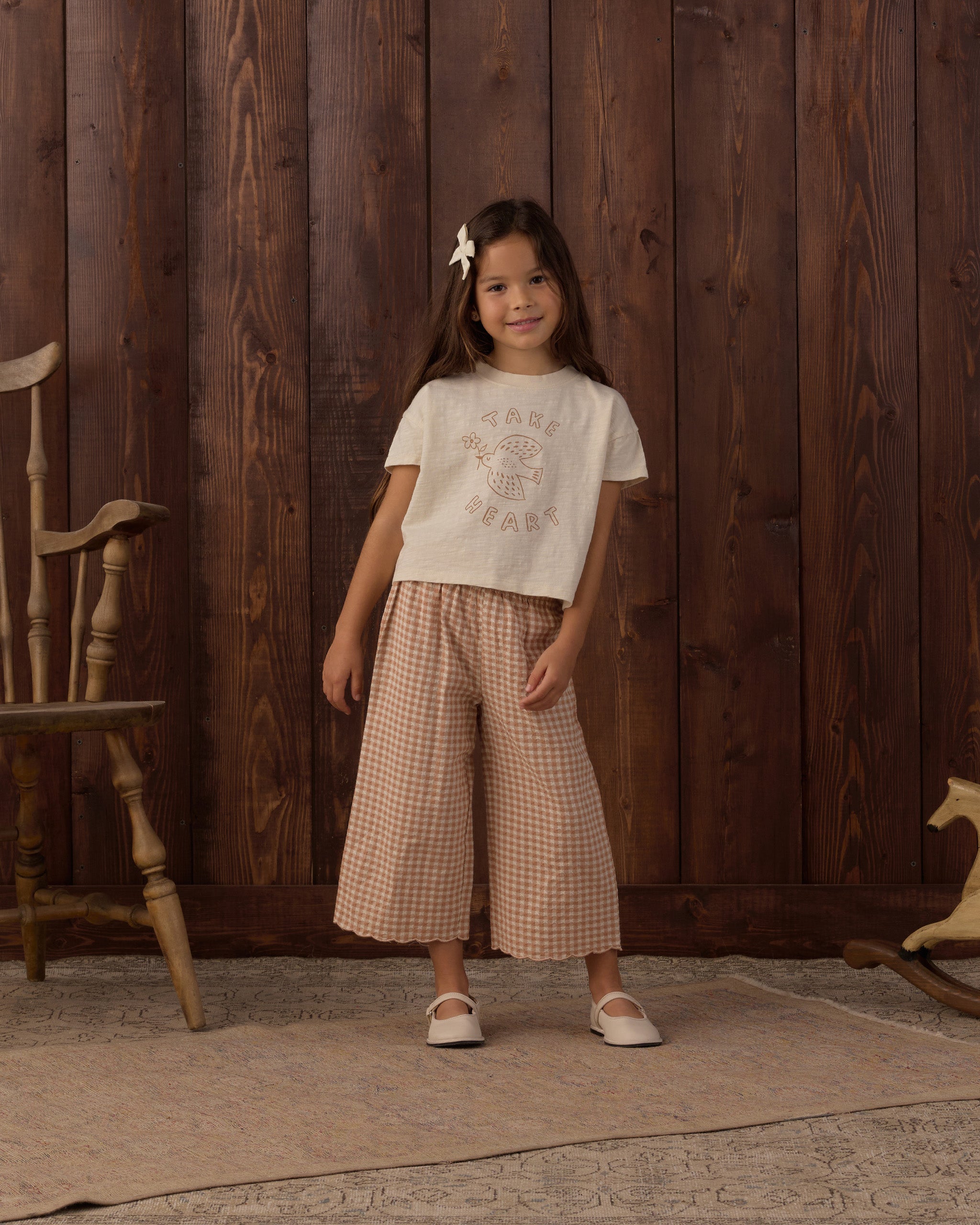 Boxy Tee Take Heart - Rylee + Cru | Kids Clothes | Trendy Baby Clothes | Modern Infant Outfits |