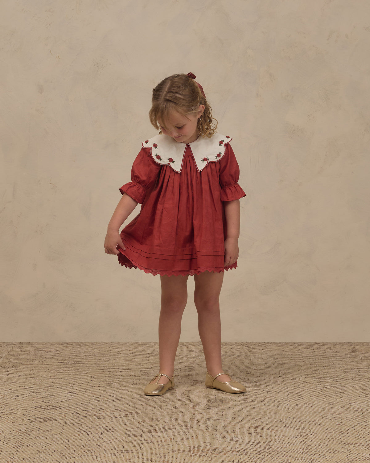 Mabel Dress Ruby