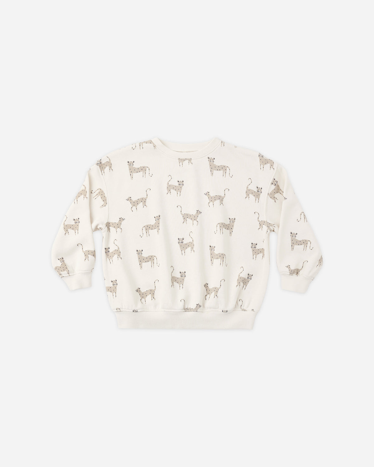 Relaxed Sweatshirt Leopards - Rylee + Cru | Kids Clothes | Trendy Baby Clothes | Modern Infant Outfits |