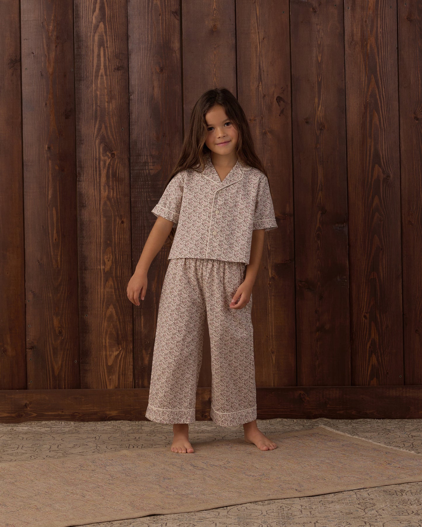 Woven Pajama Set Primrose - Rylee + Cru | Kids Clothes | Trendy Baby Clothes | Modern Infant Outfits |