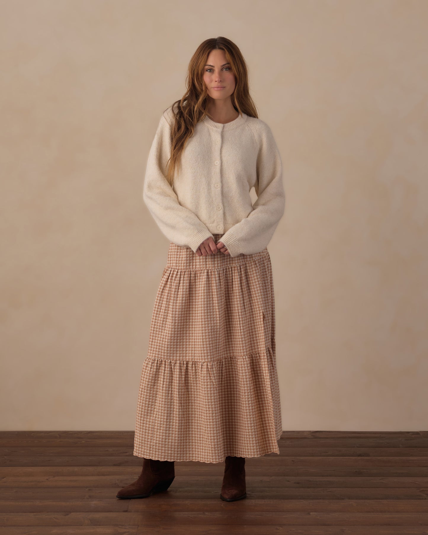 Women's Fuzzy Cardigan Natural - Rylee + Cru | Kids Clothes | Trendy Baby Clothes | Modern Infant Outfits |
