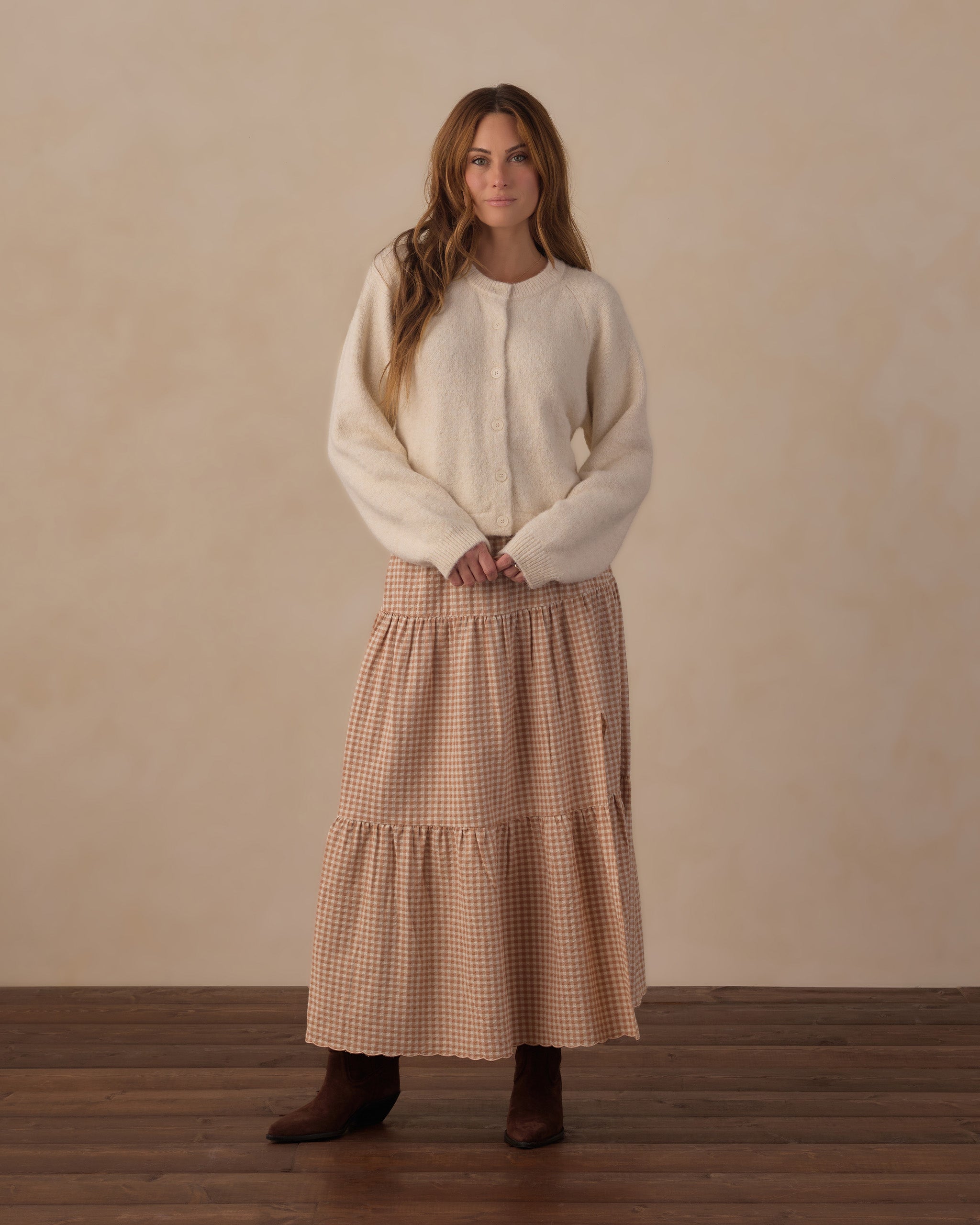 Women's Fuzzy Cardigan Natural - Rylee + Cru | Kids Clothes | Trendy Baby Clothes | Modern Infant Outfits |