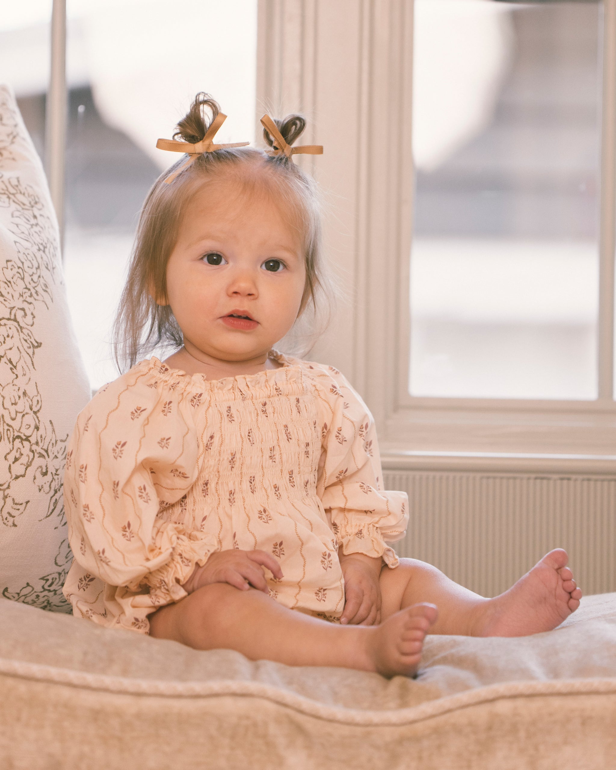 Autumn Romper Floral Stripe - Rylee + Cru | Kids Clothes | Trendy Baby Clothes | Modern Infant Outfits |