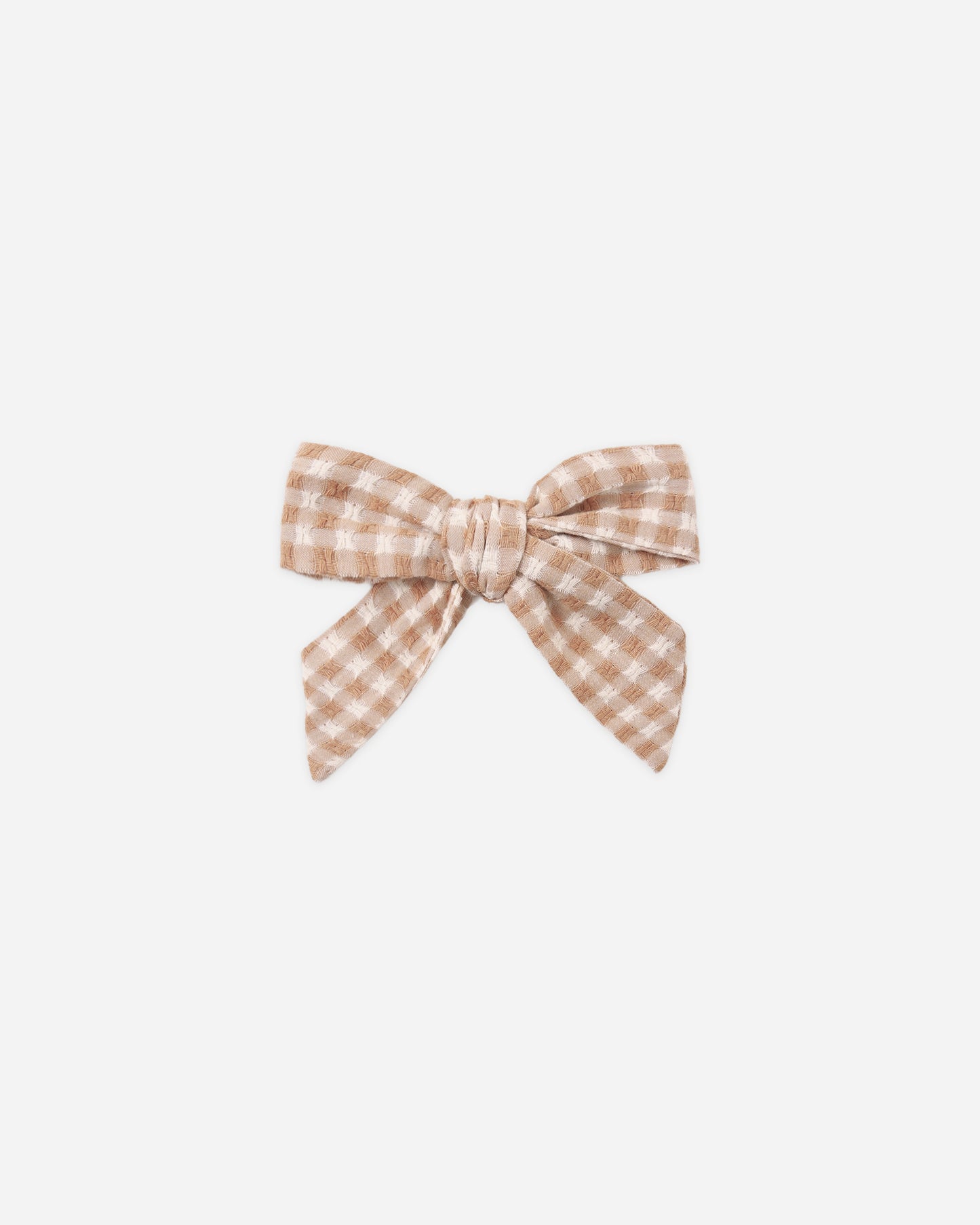 Bow Fawn Gingham - Rylee + Cru | Kids Clothes | Trendy Baby Clothes | Modern Infant Outfits |
