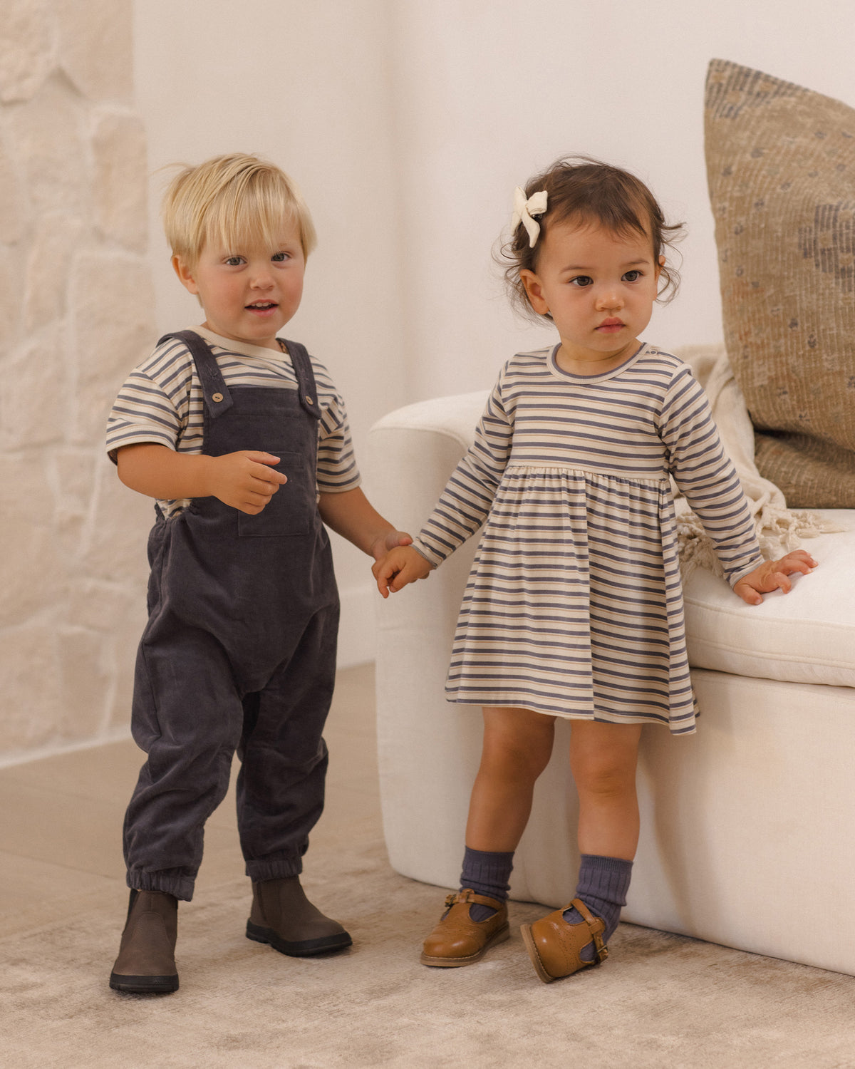 Baby Overall Midnight - Rylee + Cru | Kids Clothes | Trendy Baby Clothes | Modern Infant Outfits |