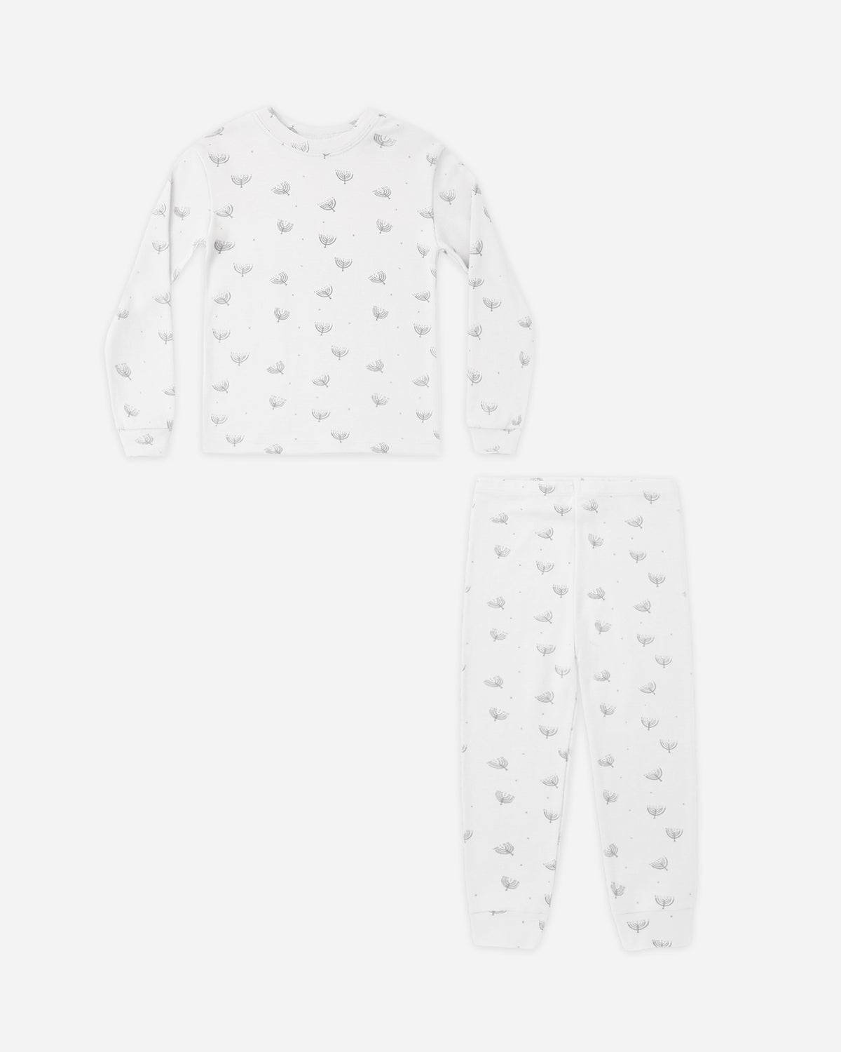 Organic Long Sleeve Pajama Set Hanukkah - Rylee + Cru | Kids Clothes | Trendy Baby Clothes | Modern Infant Outfits |