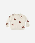 Rex Sweater Mushroom - Rylee + Cru | Kids Clothes | Trendy Baby Clothes | Modern Infant Outfits |