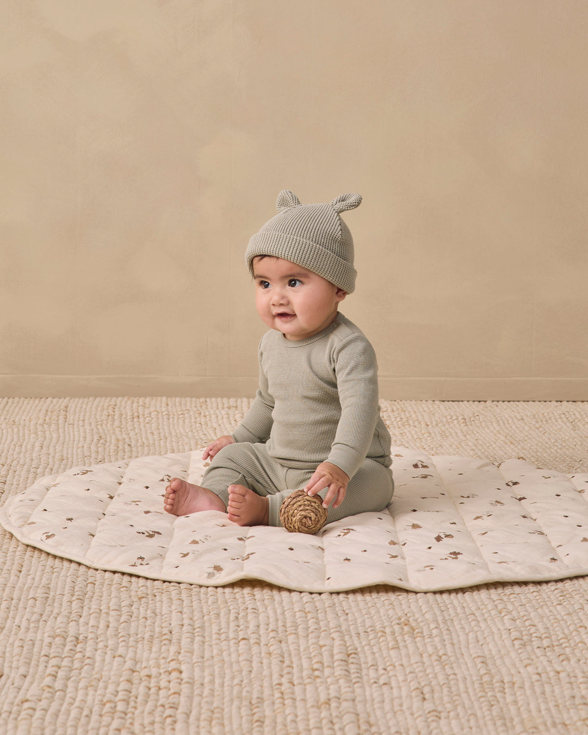 Waffle Top + Pant Set Laurel - Rylee + Cru | Kids Clothes | Trendy Baby Clothes | Modern Infant Outfits |