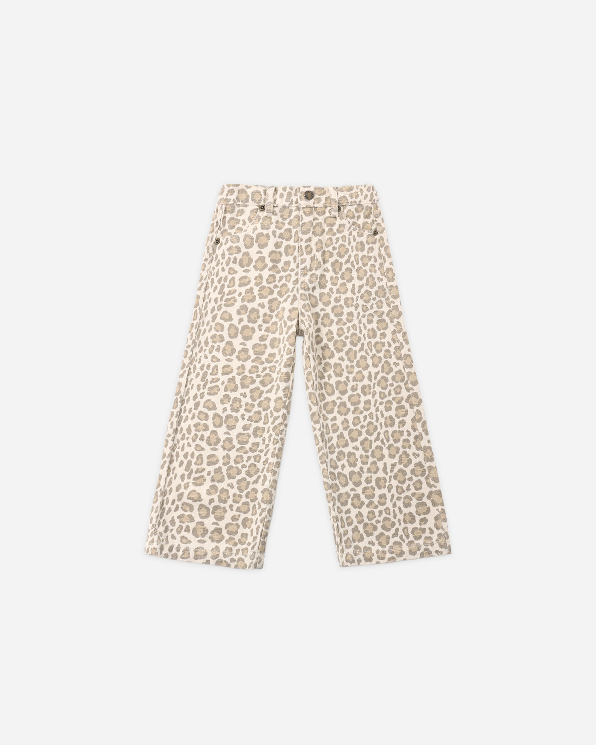 Straight Leg Pant Leopard - Rylee + Cru | Kids Clothes | Trendy Baby Clothes | Modern Infant Outfits |