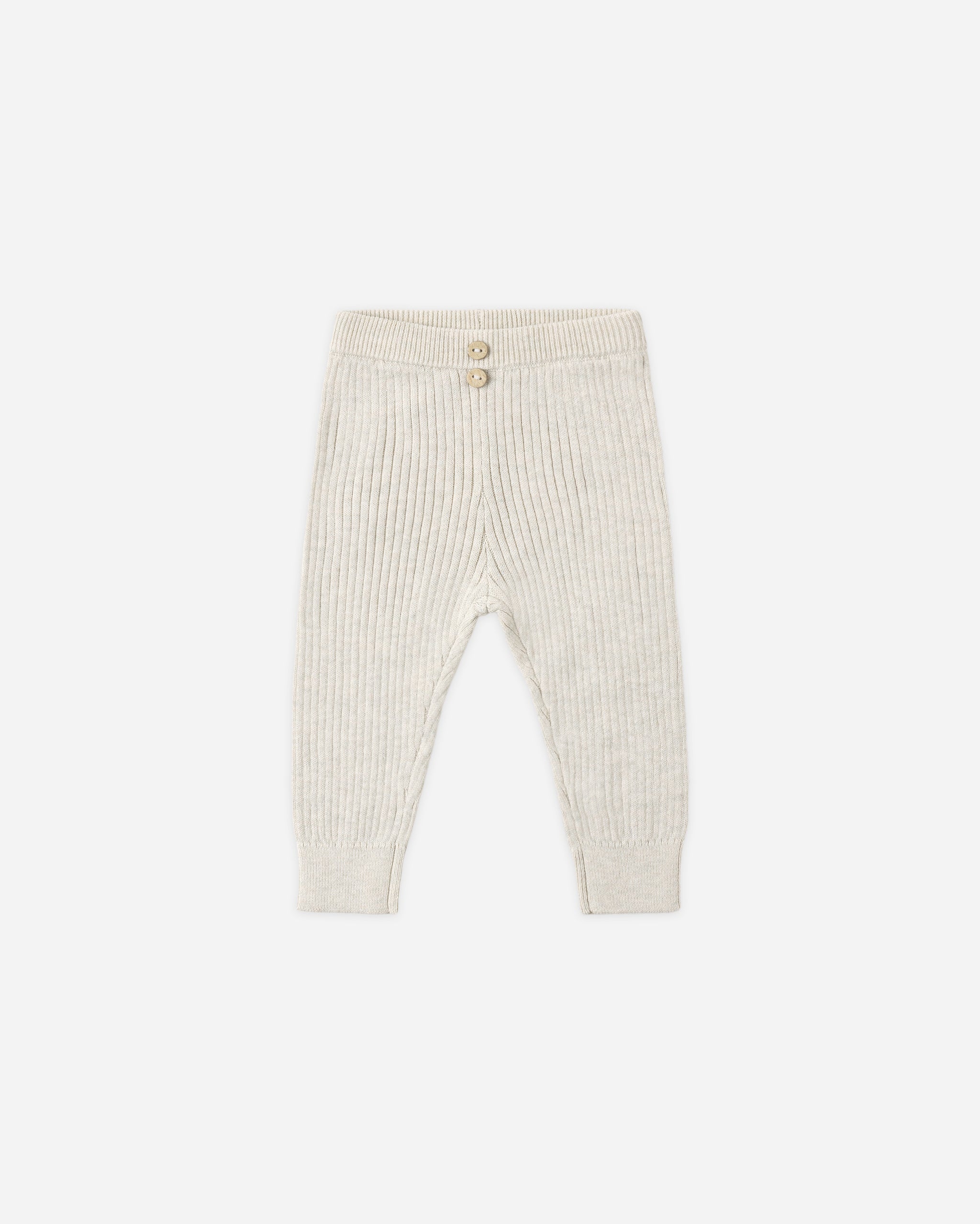 Rib Knit Legging Heathered Fog – Quincy Mae