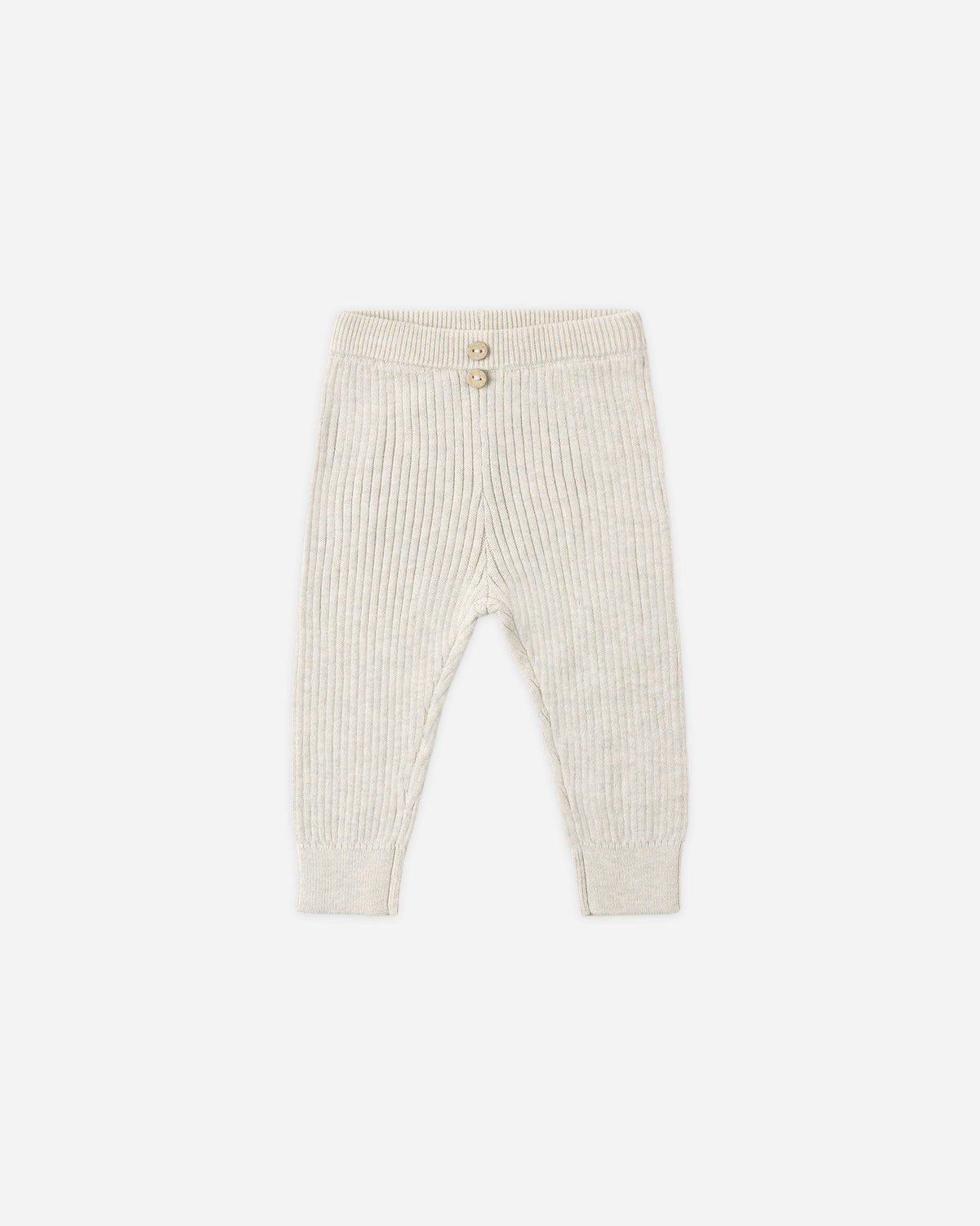 Rib Knit Legging Heathered Oatmeal - Rylee + Cru | Kids Clothes | Trendy Baby Clothes | Modern Infant Outfits |