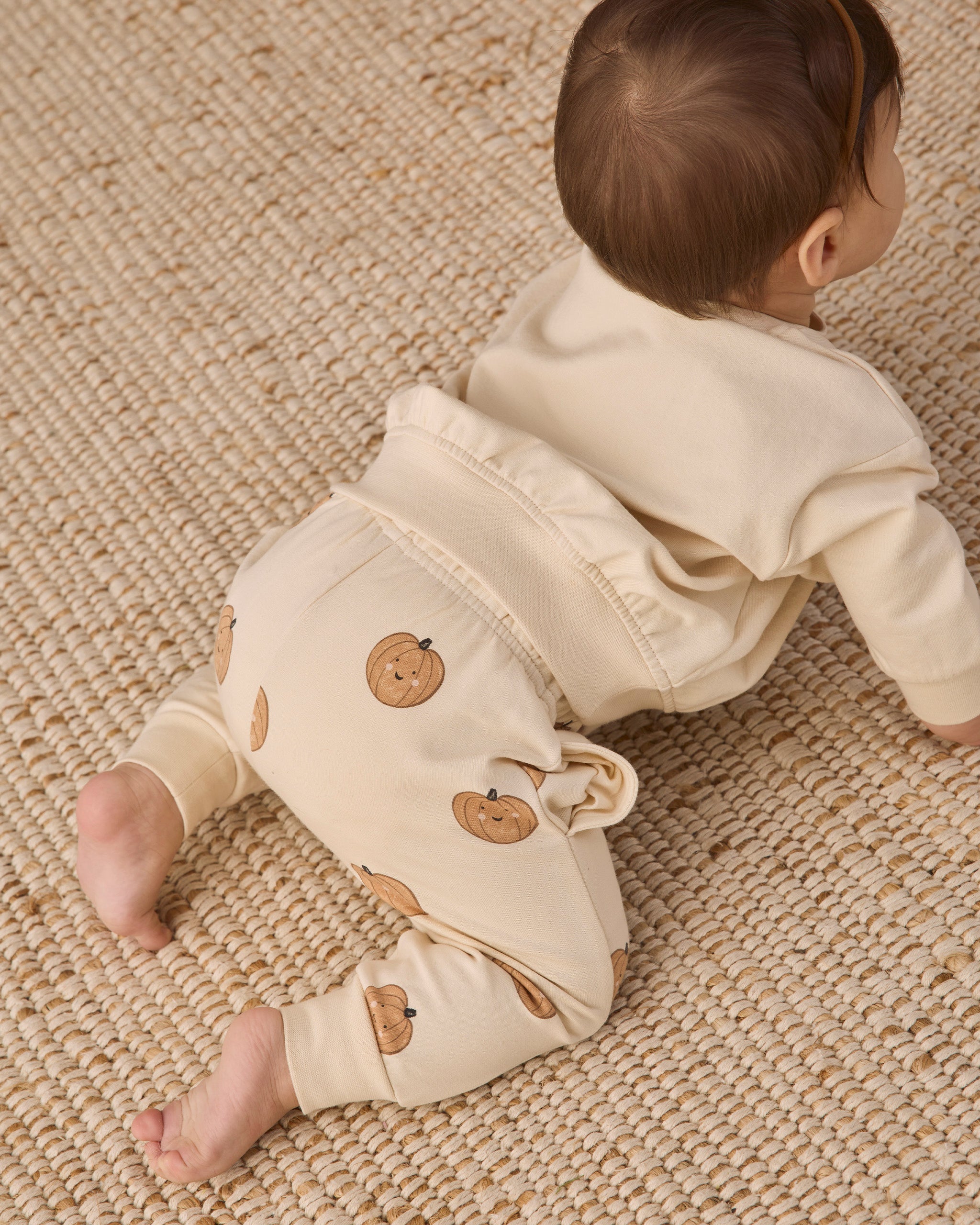 Relaxed Fleece Sweatpant Pumpkins - Rylee + Cru | Kids Clothes | Trendy Baby Clothes | Modern Infant Outfits |