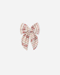 Oversized Bow Floral Stripe - Rylee + Cru | Kids Clothes | Trendy Baby Clothes | Modern Infant Outfits |